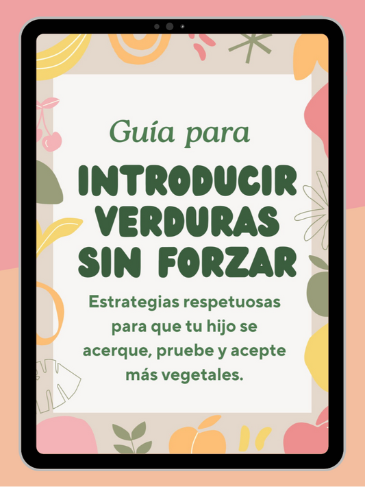 Guía para incorporar verduras ✅